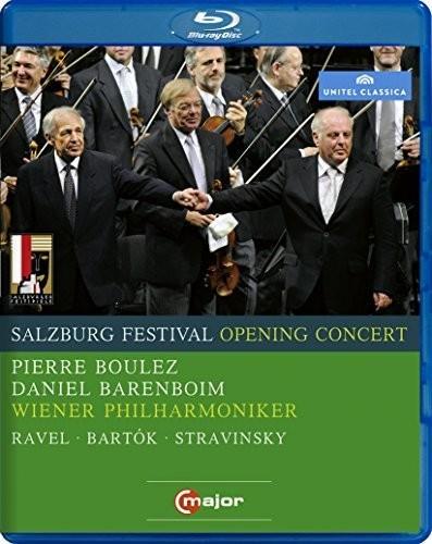 Wiener Philharmoniker, Pierre Boulez (*1925) & Daniel Barenboim - Salzburg Festival Opening Concert 2008 Salzburger Festspiele, Unitel Classica, C Major