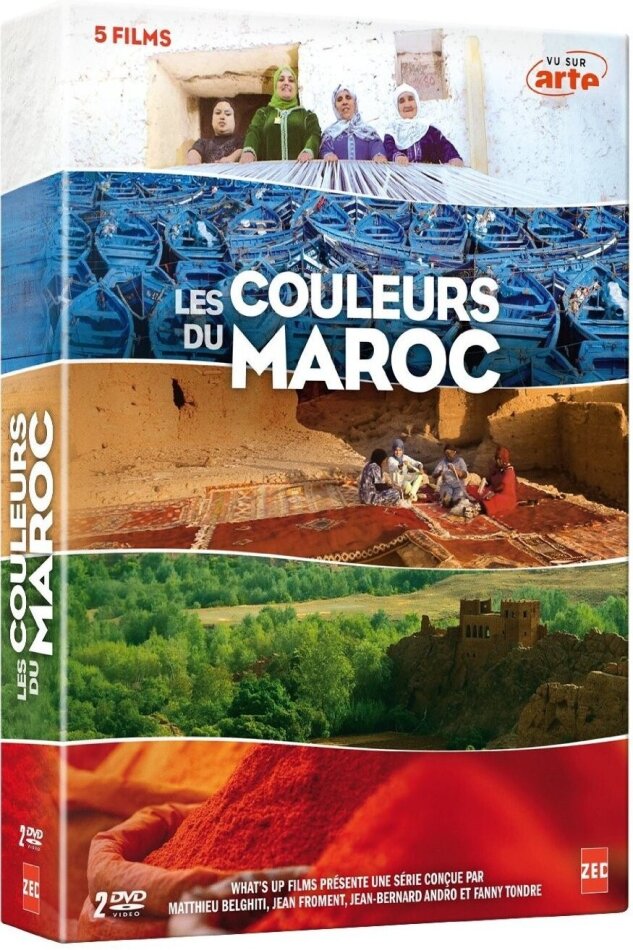 Les couleurs du Maroc (2014) 2 DVD