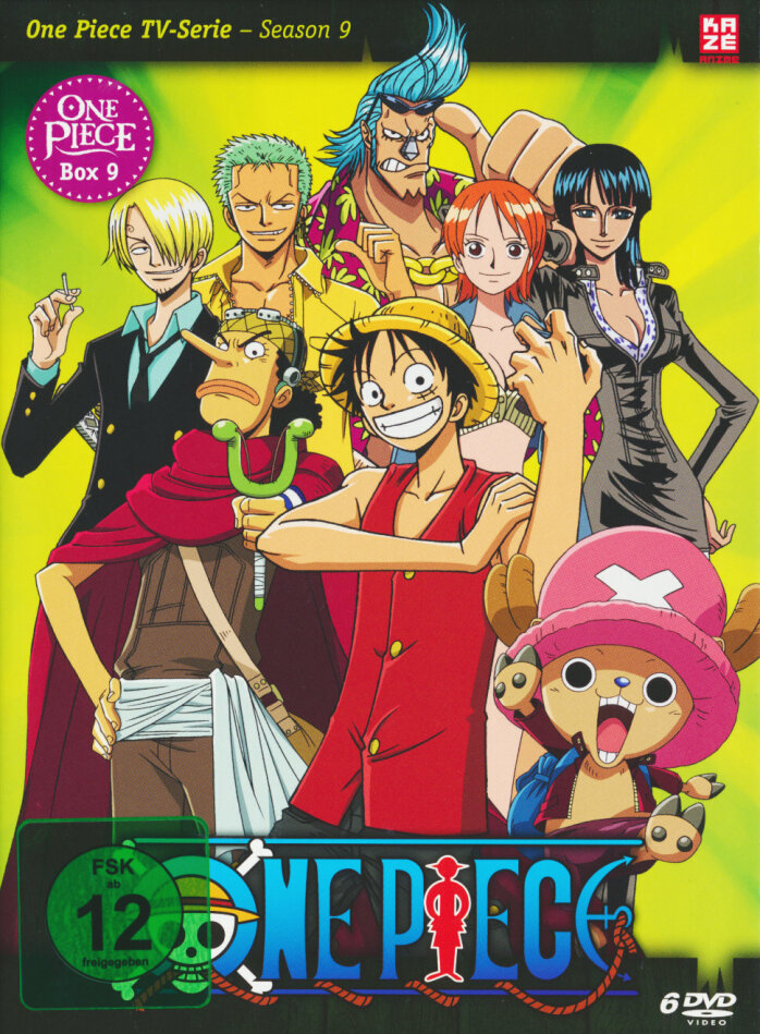 One Piece - TV Serie - Box 9 6 DVDs