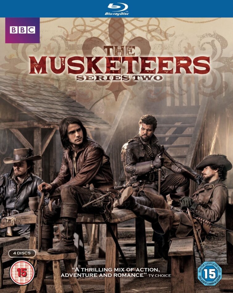 The Musketeers - Series 2 4 Blu-rays