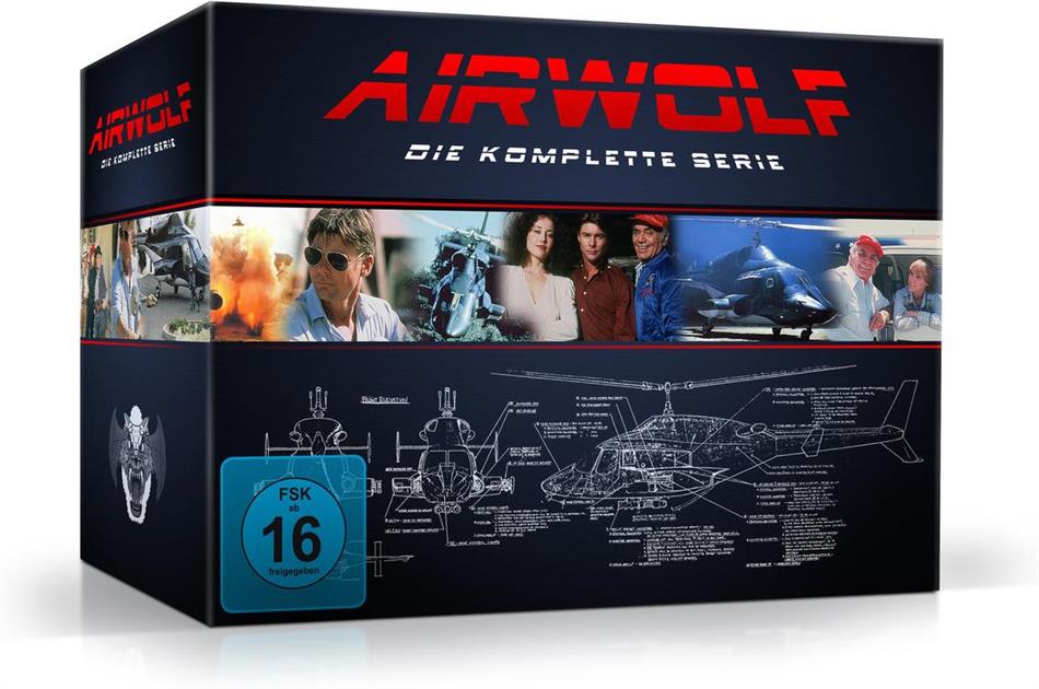 Airwolf - Die komplette Serie 21 DVDs