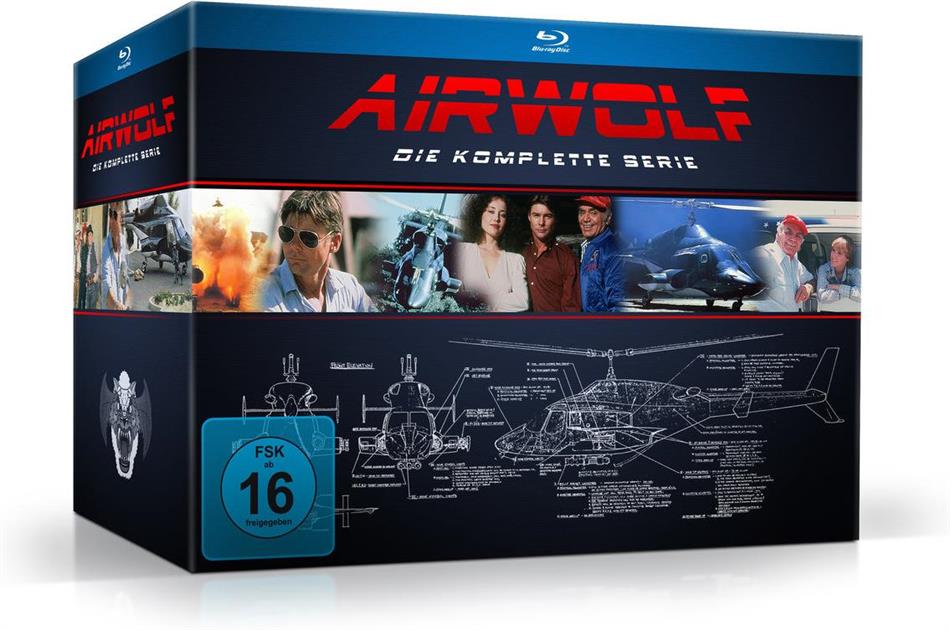 Airwolf - Die komplette Serie 18 Blu-rays