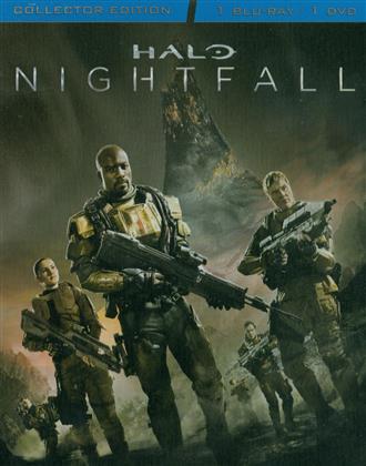 Halo: Nightfall (2014) (Collector's Edition, Steelbook, Blu-ray + DVD)
