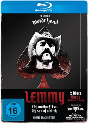 Lemmy Kilmister - Lemmy (Limited Black Edition) (Steelbook, 2 Blu-ray)