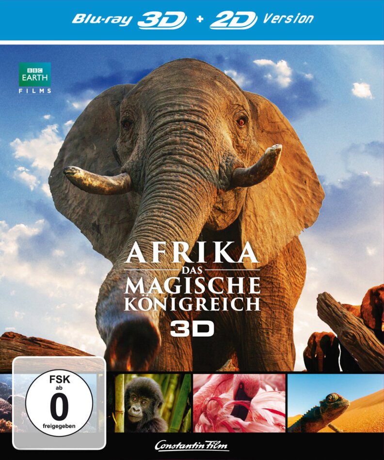 Afrika - Das Magische Königreich (2014) BBC Earth, Blu-ray 3D + Blu-ray