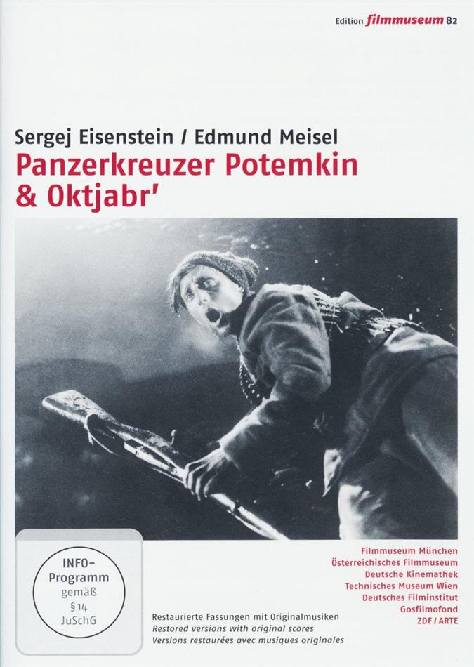Panzerkreuzer Potemkin & Oktjabr' b/w, 2 DVDs