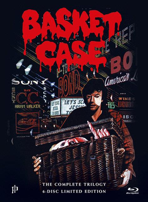 Basket Case - The Complete Trilogy Limited Edition, Mediabook, 6 Blu-rays