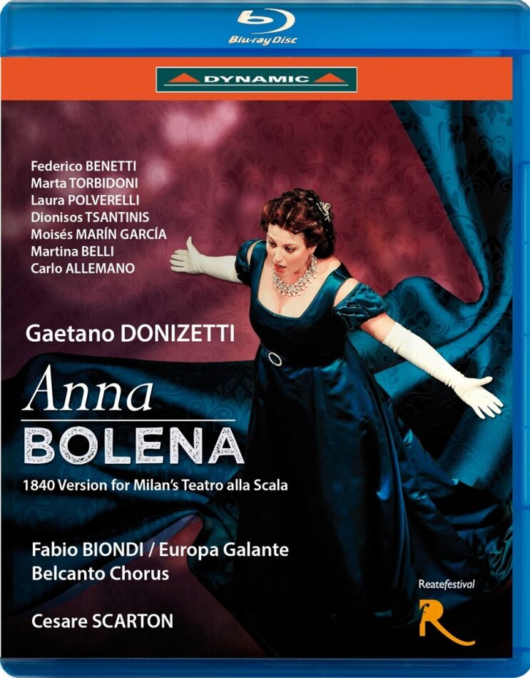 Orchestra Europa Galante, Fabio Biondi & Marta Torbidoni - Donizetti - Anna Bolena Dynamic