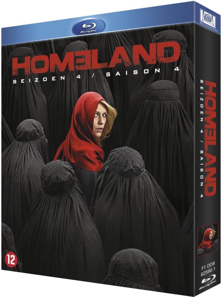 Homeland - Saison 4 3 Blu-rays