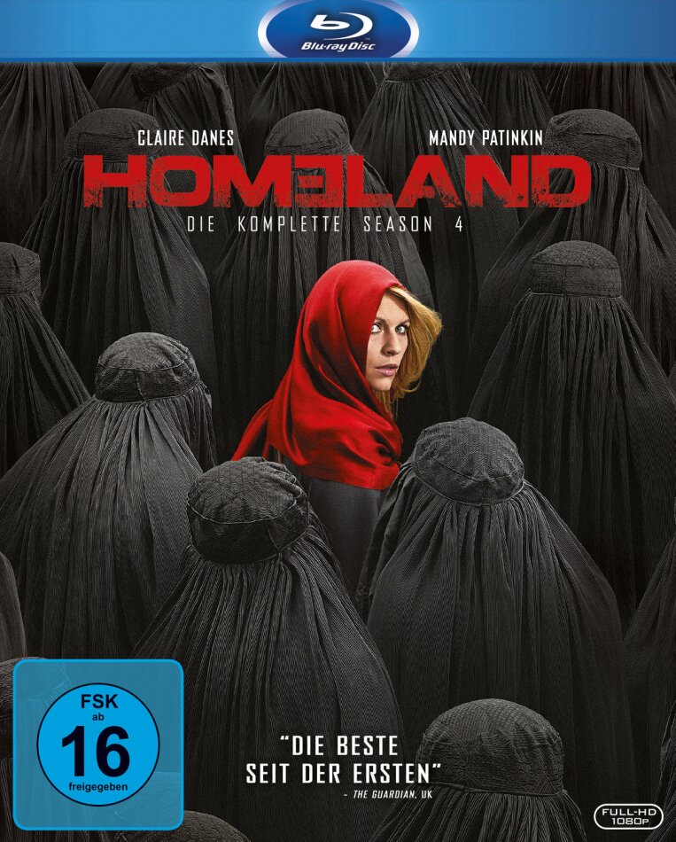 Homeland - Staffel 4 3 Blu-rays