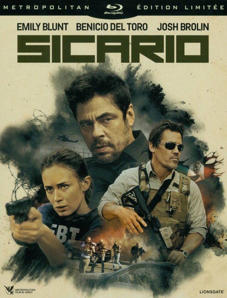 Sicario (2015) Édition Limitée, Steelbook