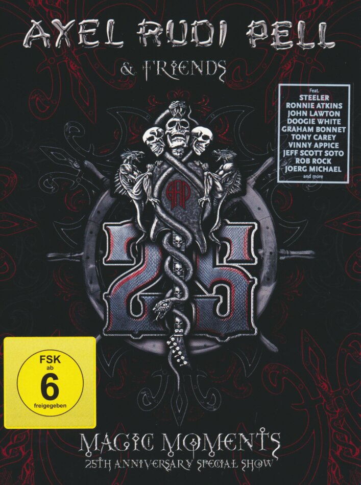 Axel Rudi Pell - Magic Moments: 25th Anniversary Special Show 3 DVDs