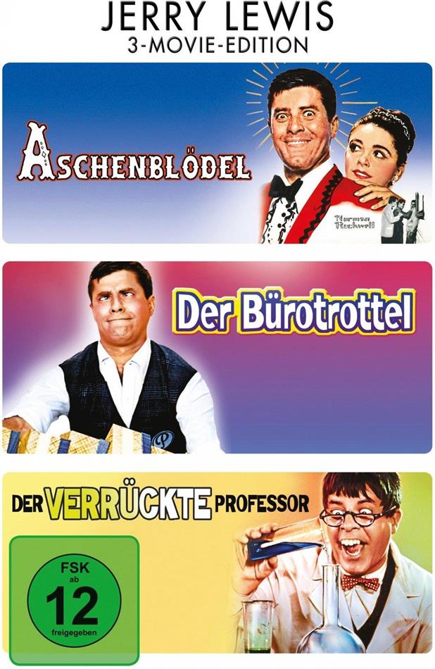 Aschenblödel / Der Bürotrottel / Der verrückte Professor - Jerry Lewis 3-Movie-Edition 3 DVD
