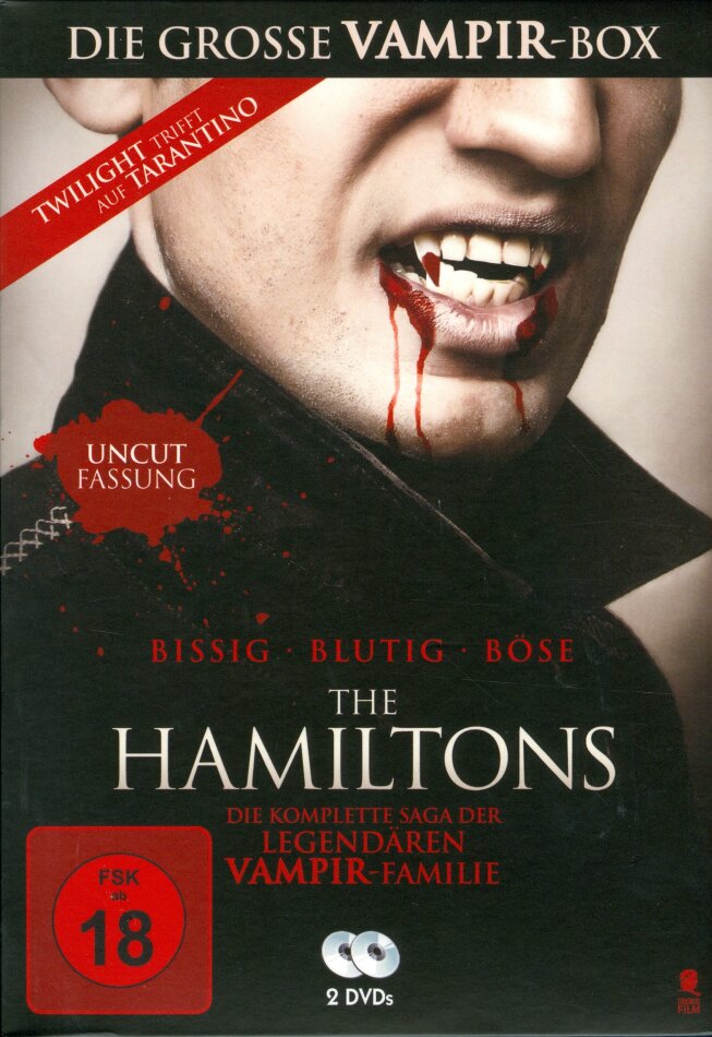 Die grosse Vampir-Box - The Hamiltons / The Thompsons Uncut, 2 DVDs