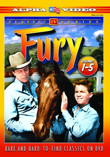 Fury - Vol. 1-5 b/w, 5 DVDs