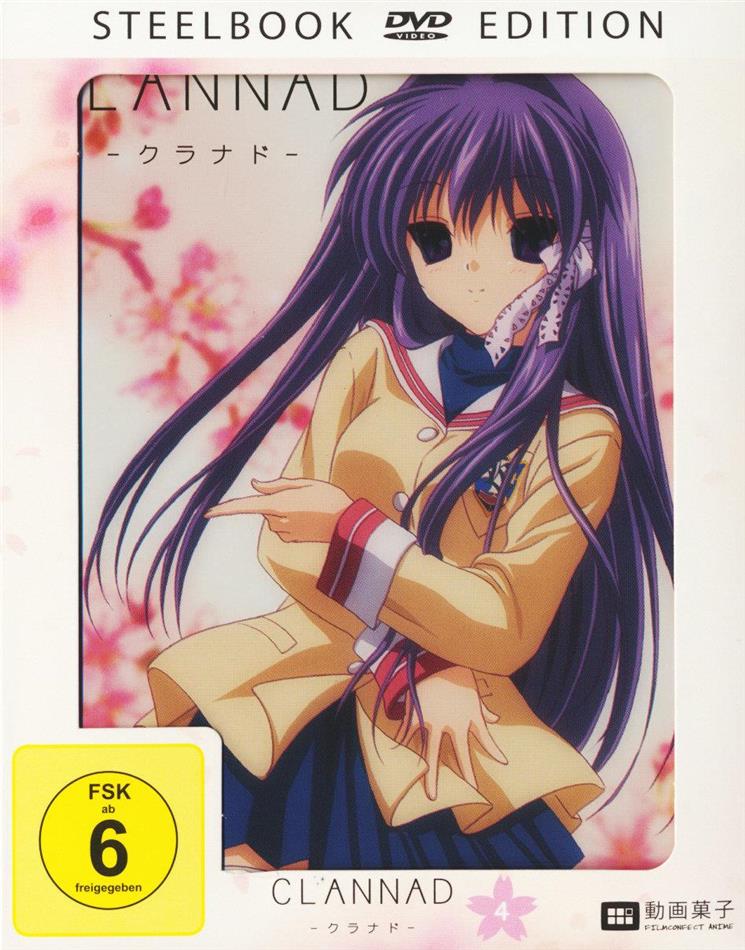 Clannad - Staffel 1.4 inkl. Postkarten & Plüsch-Botan, Limited Edition, Steelbook, 2 DVDs