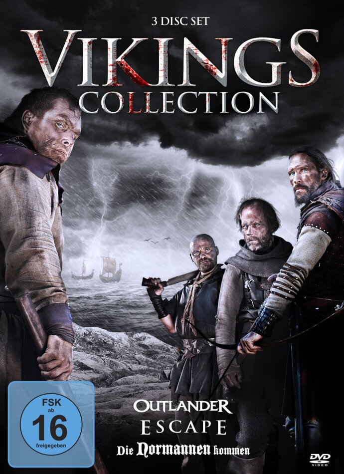 Vikings Collection - Outlander / Escape / Die Normannen kommen 3 DVD