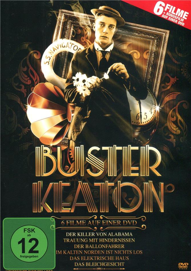 Buster Keaton - 6 Spielfilme Box b/w