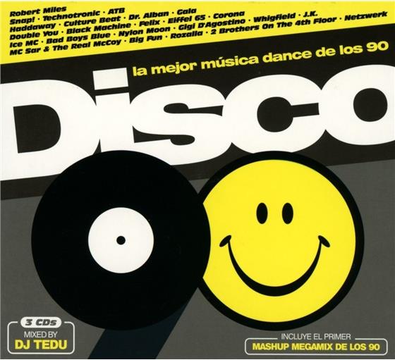 Disco 90 - Various 2015 3 CD