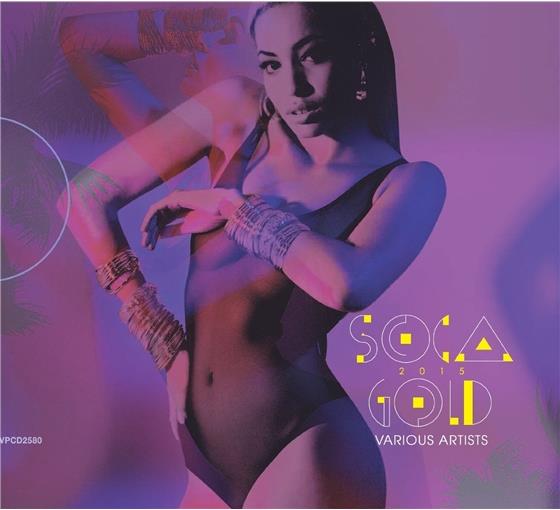 Soca Gold - Various 2015 CD + DVD