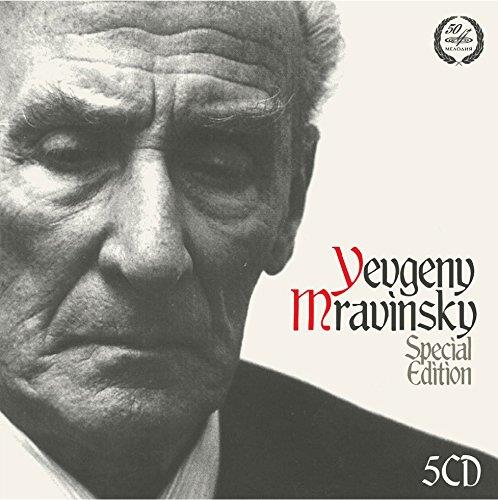 Ludwig van Beethoven (1770-1827), Claude Debussy (1862-1918), Richard Wagner (1813-1883), Johannes Brahms (1833-1897), … - Yevgeny Mravinsky Édition Spéciale, 5 CD