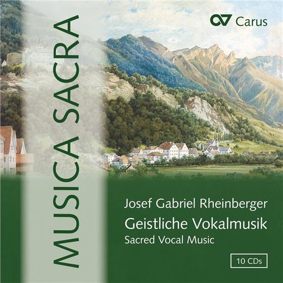 Kammerchor Stuttgart, Collegium Vocale Limburg, Vancouver Cantat Singers, Frankfurter Kantorei, Elektra Women's Choir Vancouver, … - Musica Sacra: Geistliche Vokalmusik - Sacred Vocal Music 10 CDs