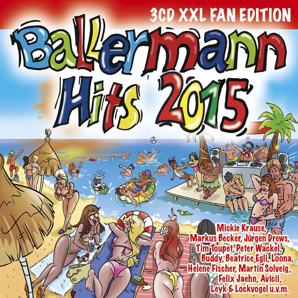 Ballermann Hits - Various 2015 3 CD