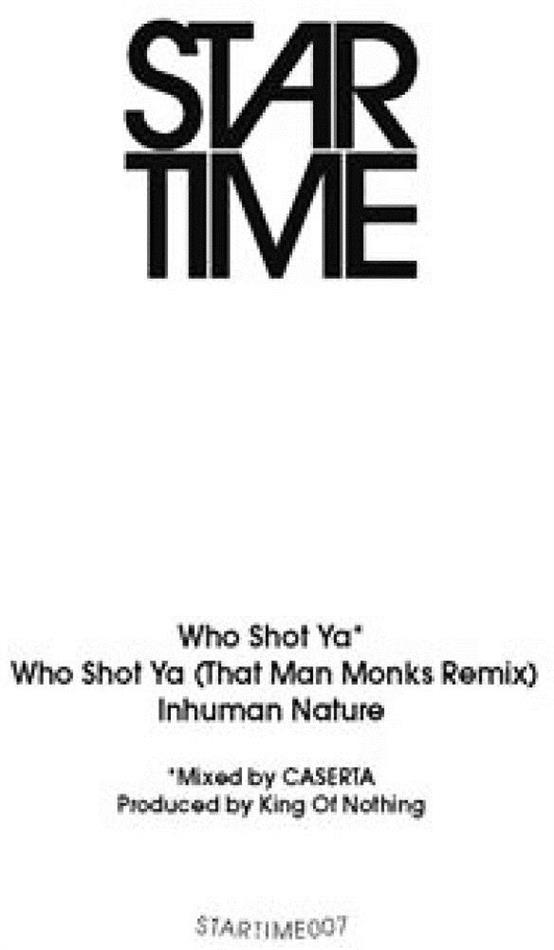 Kon - Who Shot Ya / Inhuman Nature 12" Maxi