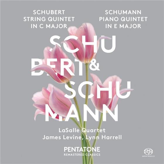 Franz Schubert (1797-1828), Robert Schumann (1810-1856), Lynn Harrell, James Levine & LaSalle Quartet - String Quintet D956 / Piano Quintet SACD