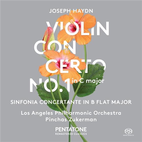 Pinchas Zukerman, Joseph Haydn (1732-1809), Los Angeles Philharmonic Orchestra & The London Philharmonic Orchestra - Violin Concerto In C-Dur Sinfonia SACD