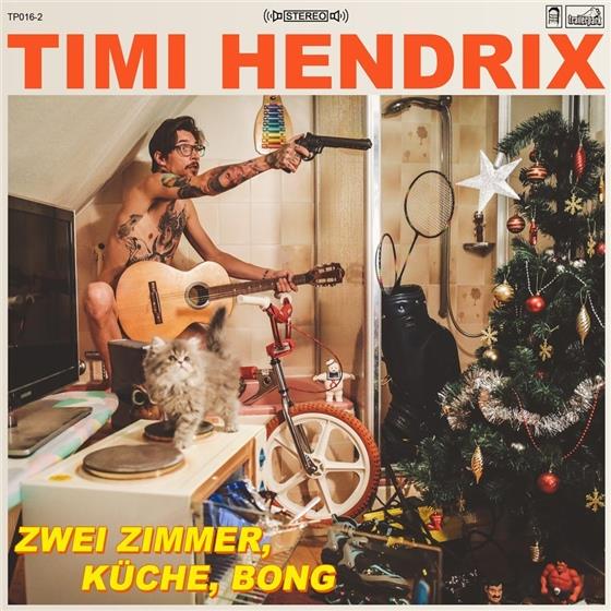 Timi Hendrix - 2 Zimmer Küche Bong - Limited Fanbox + Bonus-CD, T-Shirt & Leinwandkarton 2 CDs