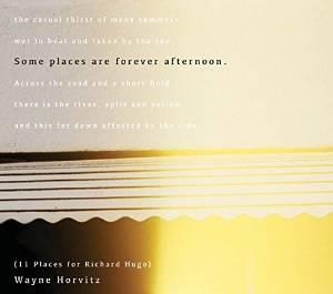 Wayne Horvitz - Some Places Are Forever Afternoon (11 Places For)
