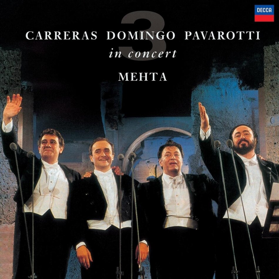 Zubin Mehta, Luciano Pavarotti, Plácido Domingo & José Carreras - Three Tenors 25th Anniversary Edition, LP
