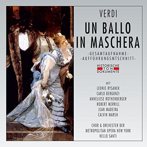Leonie Rysanek, Carlo Bergonzi, Anneliese Rothenberger, Robert Merrill, … - Un Ballo In Maschera - New York 1962 2 CDs
