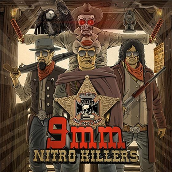9MM - Nitro Killers - Limited Tin-Fanbox incl. Belt & Buckle, Stickers & Patch 2 CDs