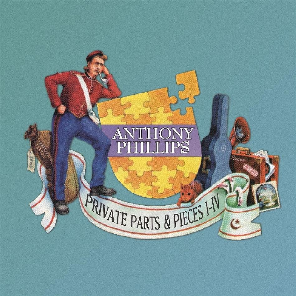 Anthony Phillips - Private Parts & Pieces I-IV - Deluxe Clamshell Boxset 5 CDs