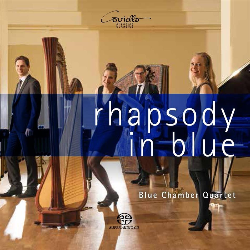 Blue Chamber Quartet, Thomas Schindl, Leonard Bernstein (1918-1990), Isaac Albéniz (1860-1909), Mark Glentworth (*1960), … - Rhapsody In Blue Hybrid SACD