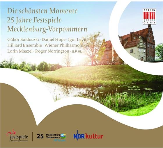 Lorin Maazel, Sir Roger Norrington, Gabor Boldoczki, Daniel Hope, Igor Levit, … - 25 Jahre Festspiele Mecklenburg-Vorpommern Die Schönsten Momente 2 CDs