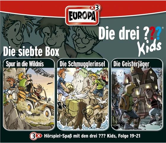 Die Drei ??? Kids - Die Siebte Box - Folgen 19-21 3 CDs
