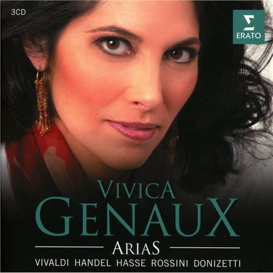 Gaetano Donizetti (1797-1848), Georg Friedrich Händel (1685-1759), John Nelson, Vivica Genaux, … - Opernarien 3 CDs