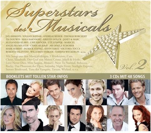 Superstars Des Musicals - Various 2 3 CDs