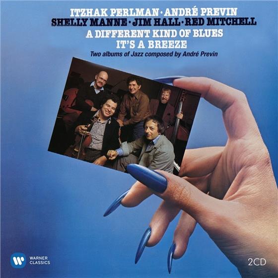 André Previn (*1929), Red Mitchell, Itzhak Perlman, Shelly Manne & André Previn (*1929) - A Different Kind Of Blues / It's A Breeze - Two Albums Of Jazz Composed By Andre Previn - ITZHAK PERLMAN EDITION 24 2 CDs