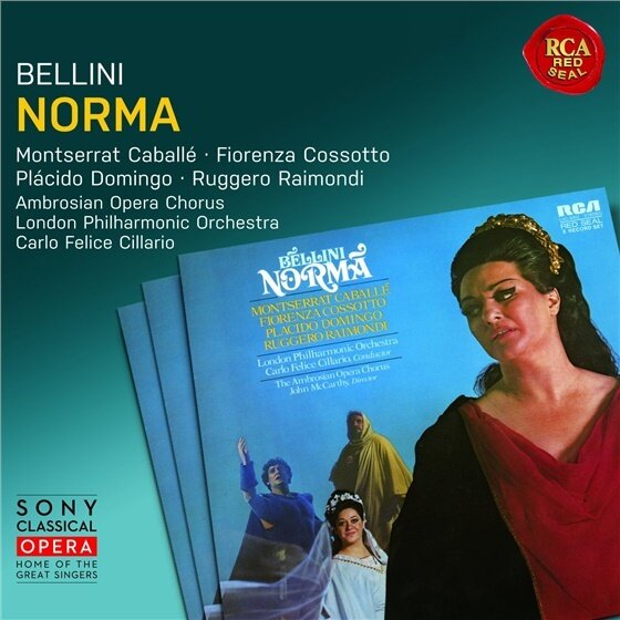 Vincenzo Bellini (1801-1835), Carlo Felice Cillario, Ruggero Raimondi, Montserrat Caballé, Fiorenza Cossotto, … - Norma Remastered, 3 CDs