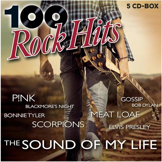 100 Rock Hits 5 CDs