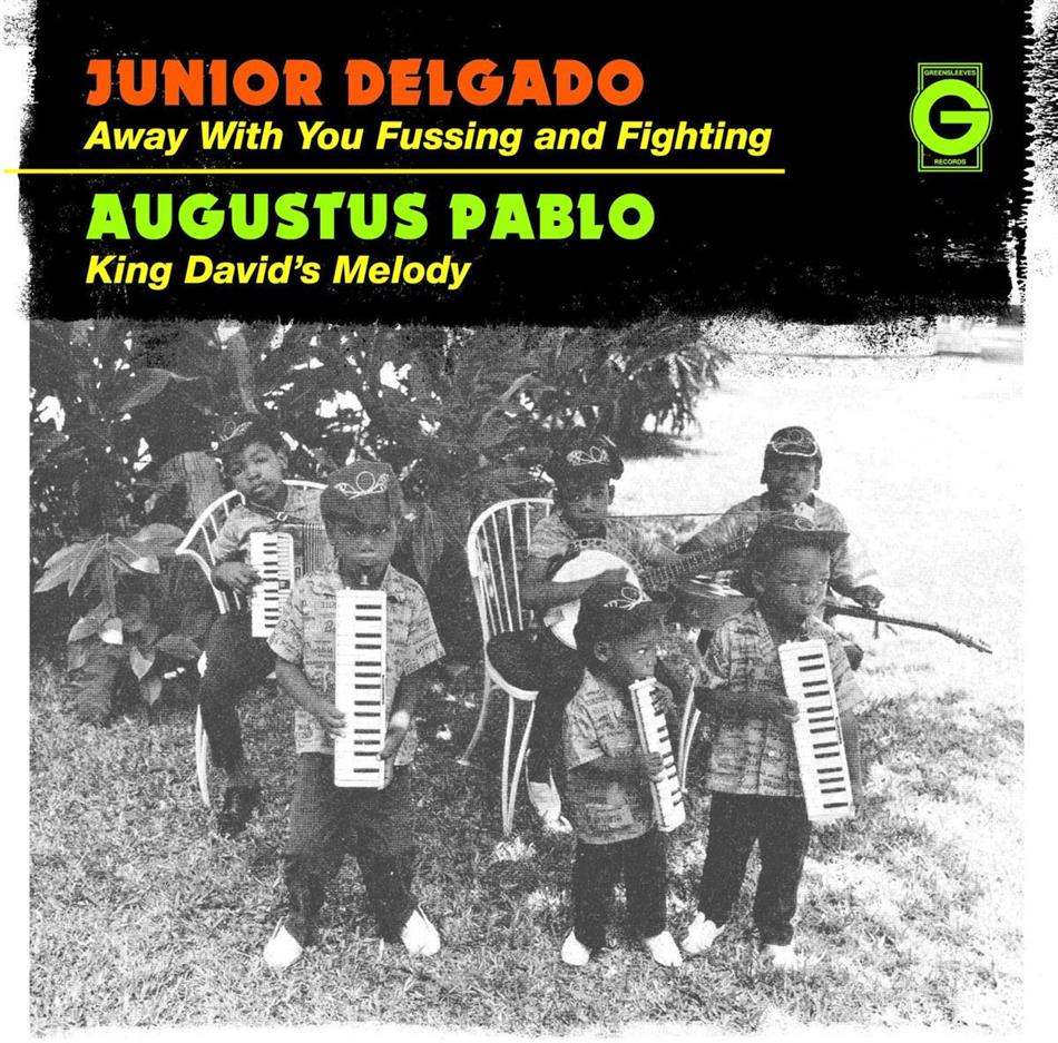 Junior Delgado & Augustus Pablo - Away With Your Fussing/King David's Melody - 7 Inch 7" Single