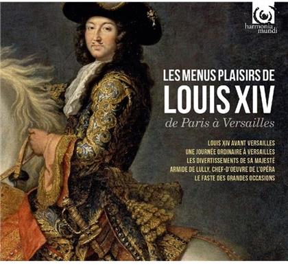 Les Arts Florissants, London Oboe Band, Jean-Guihen Queyras & Alexandre Tharaud - Les Menus Plaisirs De Louis XIV (10 CDs)