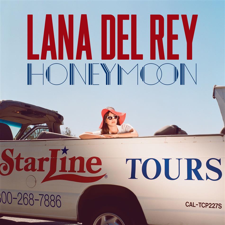 Lana Del Rey - Honeymoon - Limited Edition, Red Vinyl Colored, 2 LP + Digital Copy