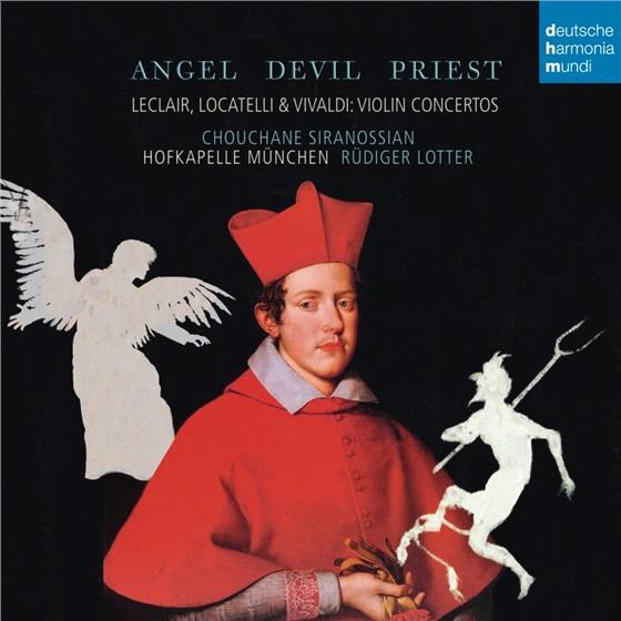 Hofkapelle München, Jean-Marie Leclair (1697-1764), Pietro Locatelli (1695-1764), Antonio Vivaldi (1678-1741) & Rüdiger Lotter - Angel, Devil, Priest
