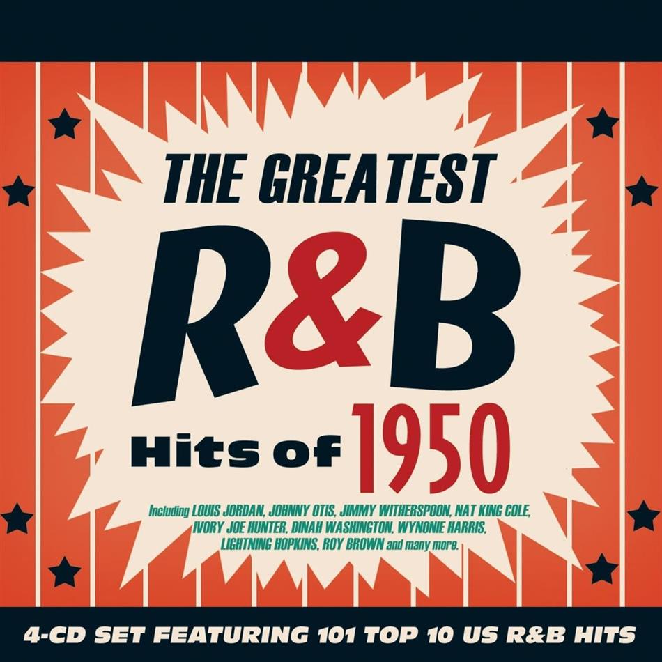 Greatest R&B Hits Of 1950 - Various 4 CDs