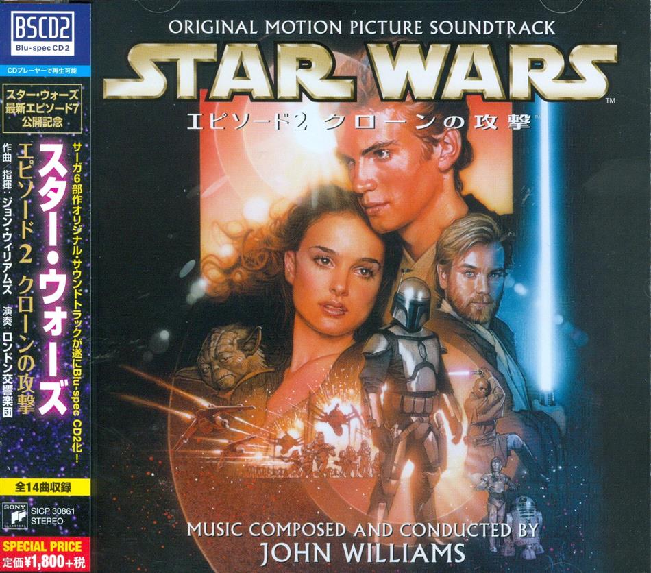 John Williams (*1932) (Komponist/Dirigent) - Episode 2 - Attack Of The Clones Japan Edition
